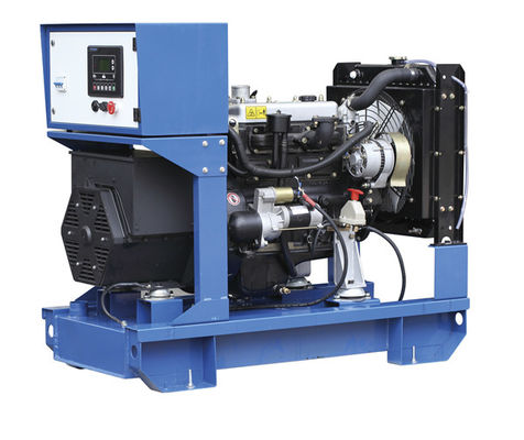 CE 10 Kva Perkins Diesel Generator Open Type Genset Dengan Canopy Disesuaikan