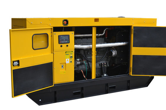 Pendingin Air Perkins 15kva Generator Diesel Kedap Suara Tiga Fasa