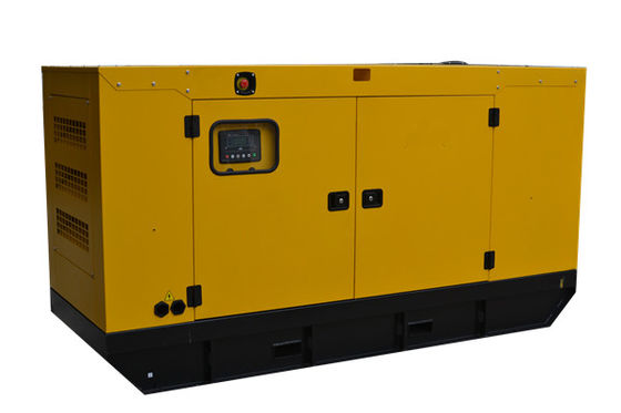 Pendingin Air Perkins 15kva Generator Diesel Kedap Suara Tiga Fasa