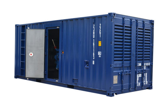 1250KVA Perkins Silent Diesel Generator 50hz 1500rpm Untuk Bank Industri