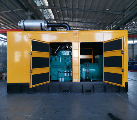 Pengontrol Deepsea 400kw 500kva Cummins Diesel Generator 50hz