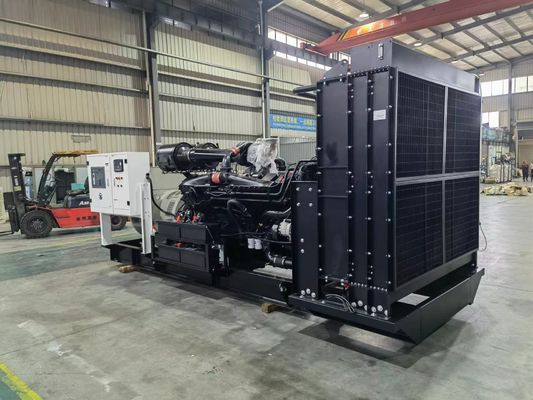 Tipe Terbuka Cummins 1500 Kva Diesel Generator 1250kw KTA50-G9 50hz