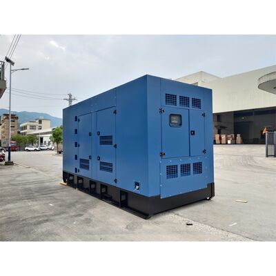 Genset Diesel Senyap Siaga untuk Penggunaan Rumah Tangga YUCHAI Genset Engine 500kw 625kVA