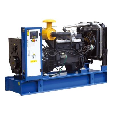 Harga pabrik tipe terbuka/diam Doosan diesel generator 300KW/375KVA Power Supply Air pendingin
