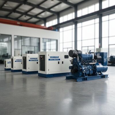 Yanmar Diesel Generators 19kVA 20kVA 25kVA 30kVA 40kVA Diesel Generator Yanmar Wechai Yuchai Deutz Sdec Super Silent Open