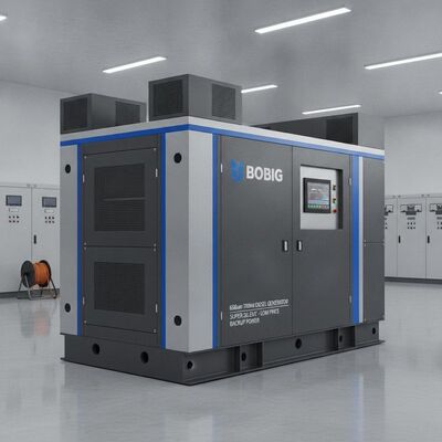 Bobig 650kW 700kW Generator Diesel Kedap Suara Power Generator Set Super Silent Harga Rendah Generator Diesel untuk Daya Cadangan